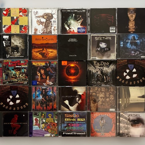 Lot metal cds rare - cds,